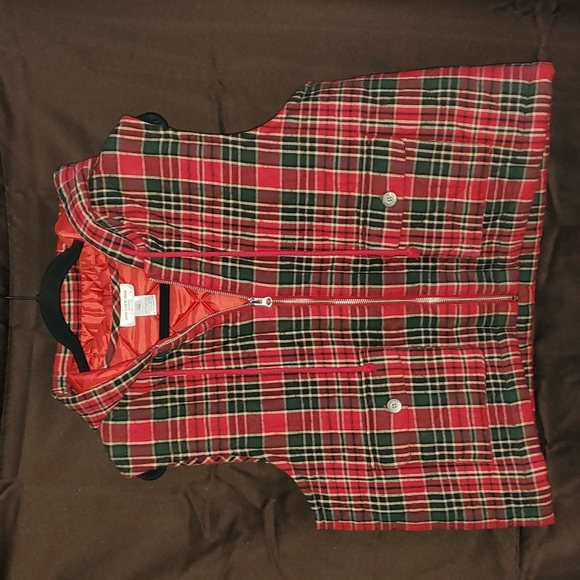 90s Jones New York Flannel Vest - Picture 3 of 6
